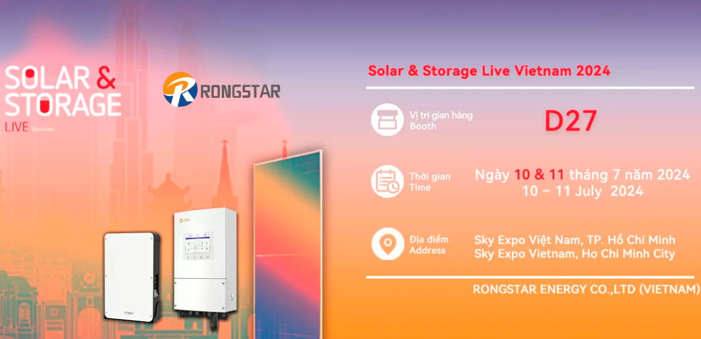 Rongstar dans Solar&Storage Live Vietnam 2024